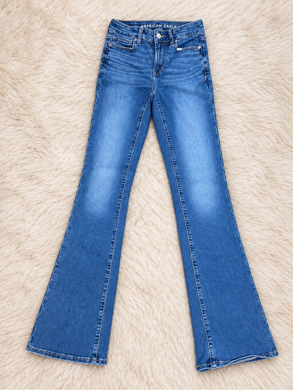 Ella Langley American Eagle Outfitters Women's kick bootcut jeans